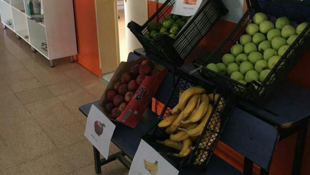 Okul Manavı Kasada Meyve Projesi Başladı