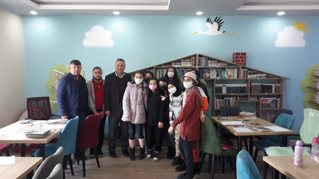 İlçe Milli Eğitim Müdürümüz Sayın Mehmet Harbi'nin Esenbel İlk/Ortaokulunu Ziyaretleri